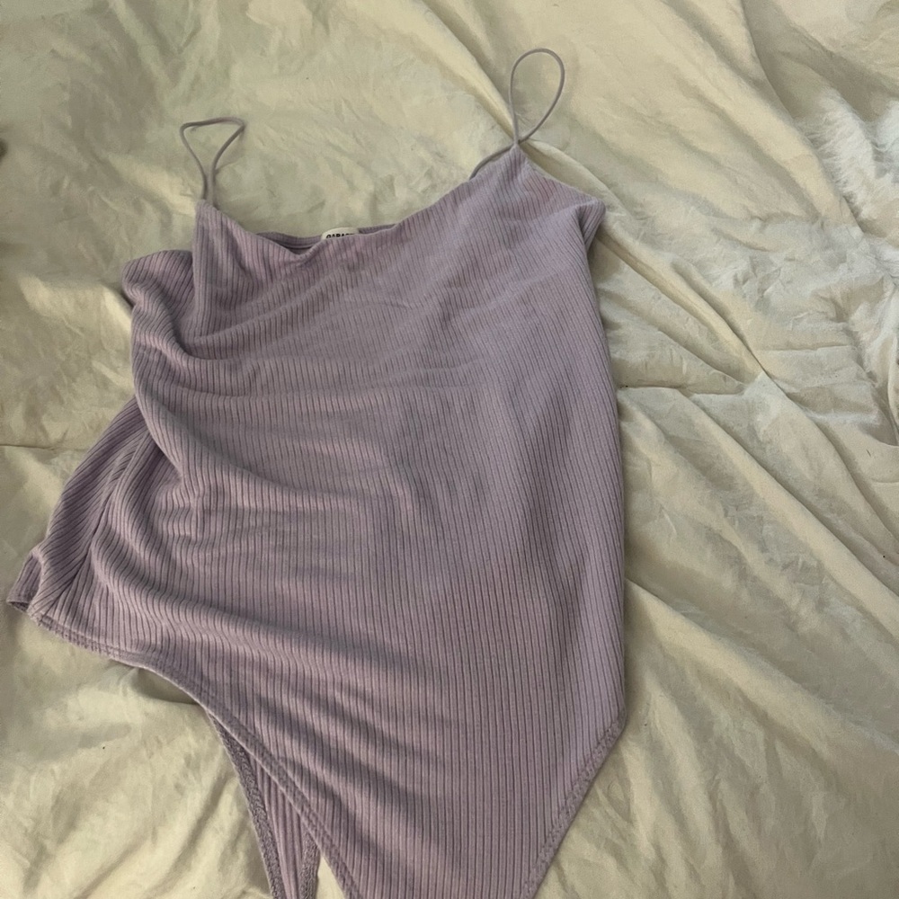 Garage Lilac Ribbed Camisole